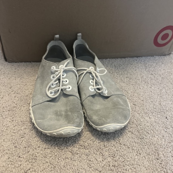 LEMS Primal Barefoot Shoes Women's 7.5 Slate Minimalist Suede - Picture 6 of 7